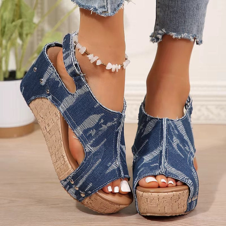 Deni | Sandales à talons