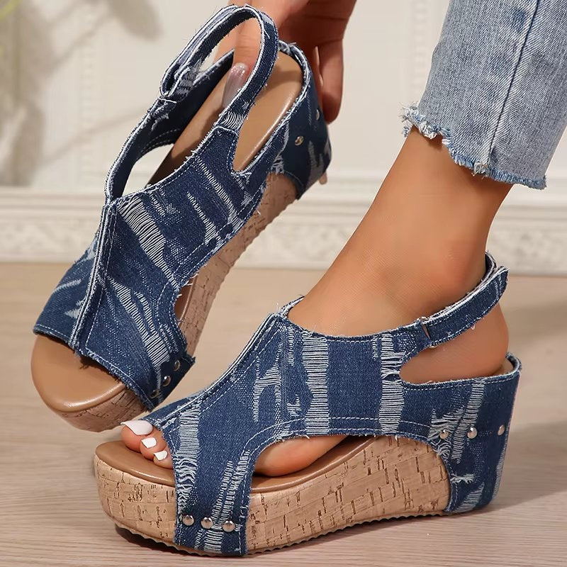 Deni | Sandales à talons