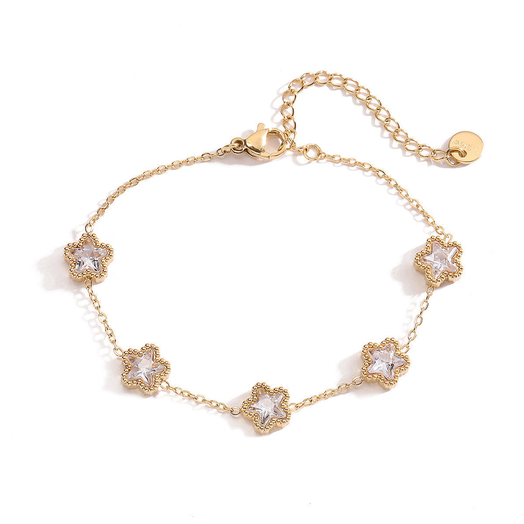 Lucas & Lèa Paris | Bracelet élégant émeraude