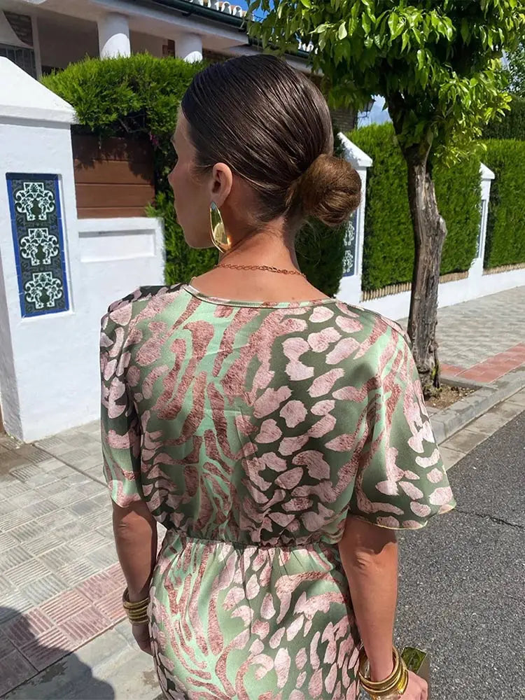 CLARANDRA | ROBE MIDI EN CUIVRE