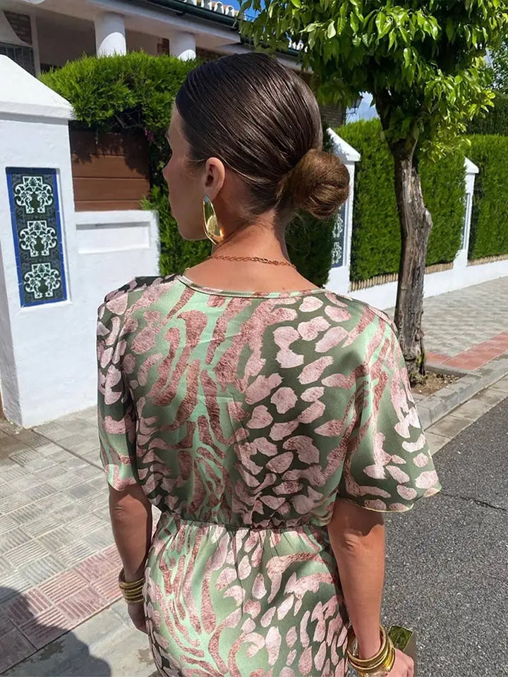 CLARANDRA | ROBE MIDI EN CUIVRE