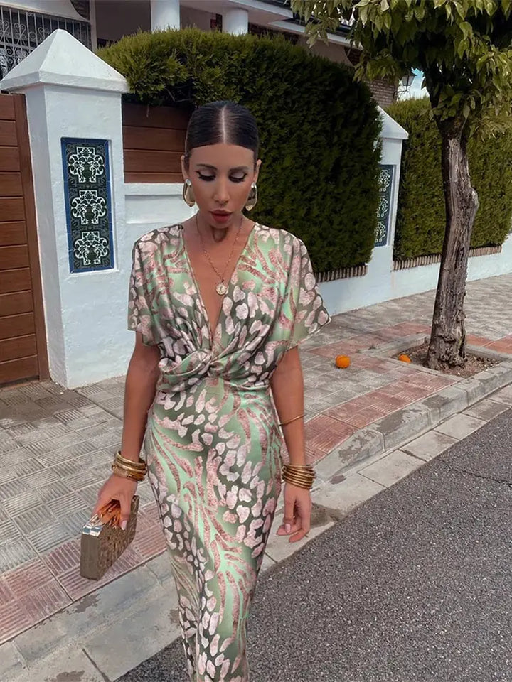 CLARANDRA | ROBE MIDI EN CUIVRE