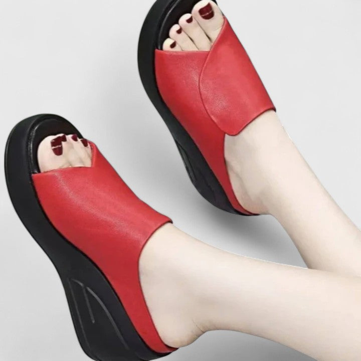 Kora - Sandales Orthopédiques à Talon Wedge