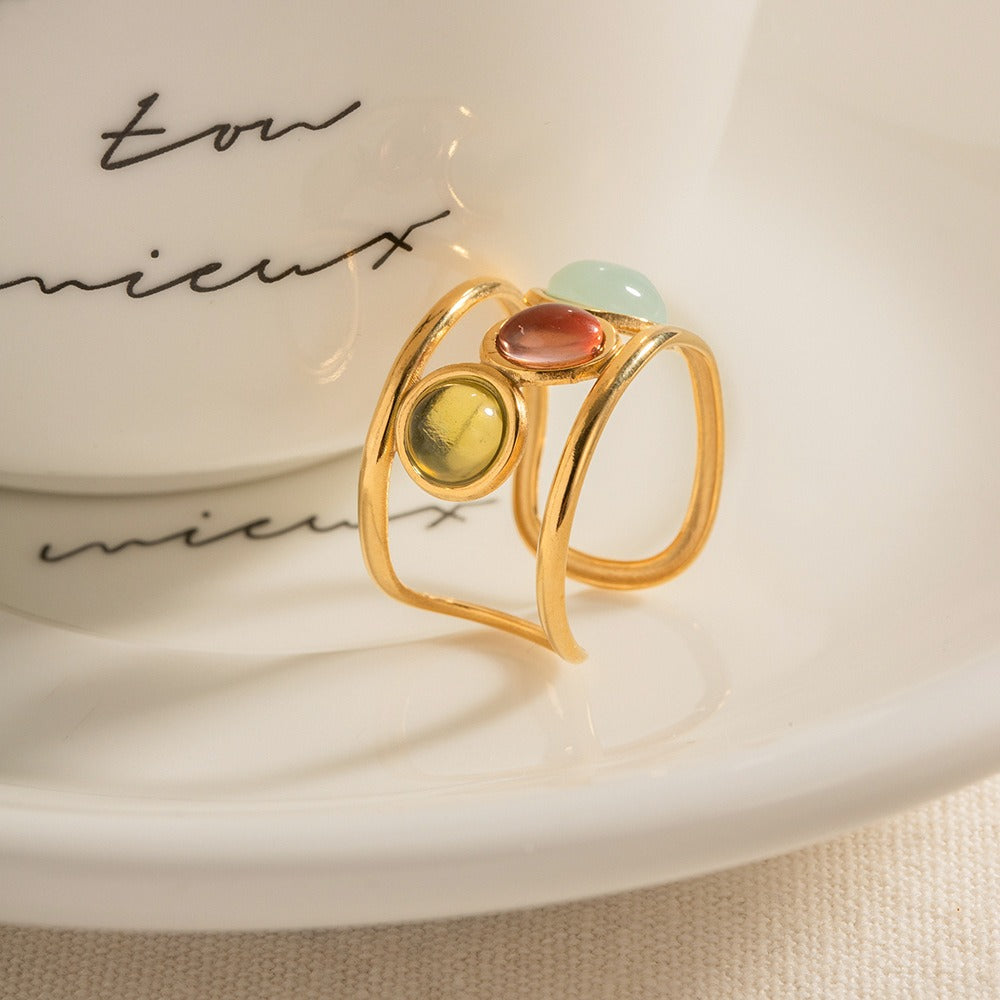 Lucas & Lèa Paris | Bague trio élégante