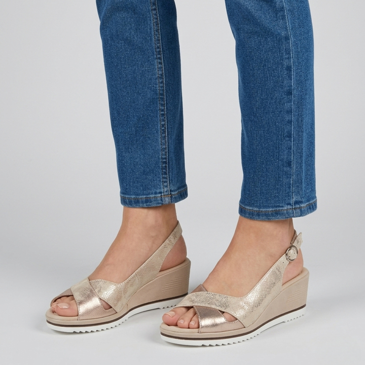 Francesca | Sandale de confort pour femme avec talon