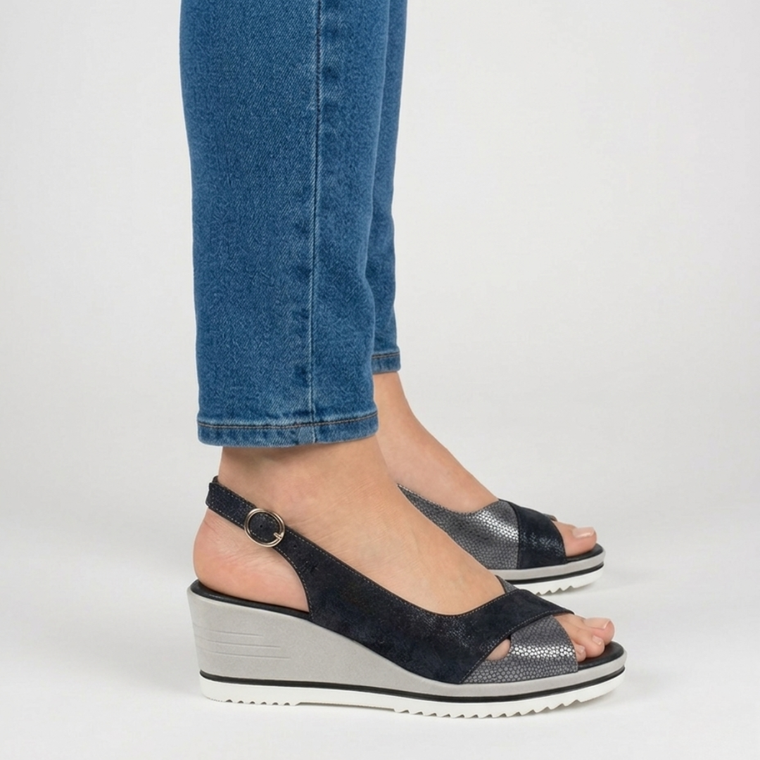 Francesca | Sandale de confort pour femme avec talon