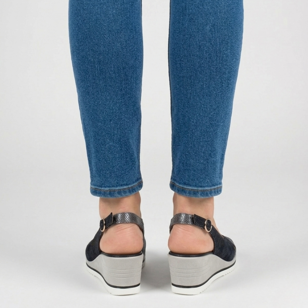 Francesca | Sandale de confort pour femme avec talon