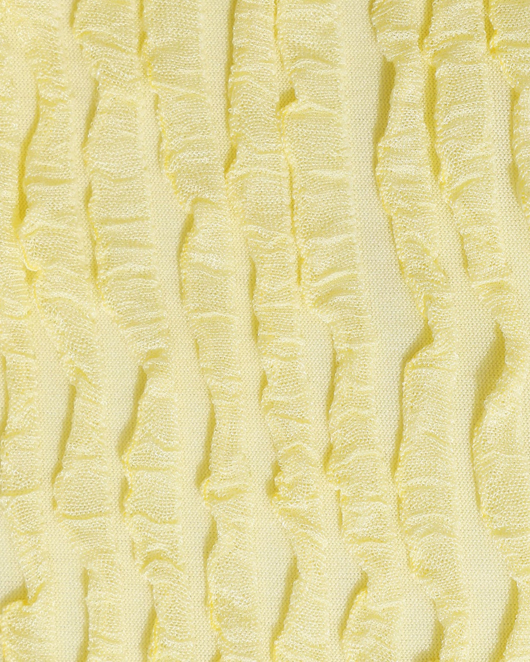 Ensemble de Bikini Triangle Jaune avec Harnais