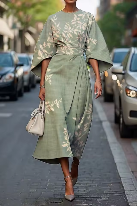Lucas & Léa Paris| Robe Florale Élégante
