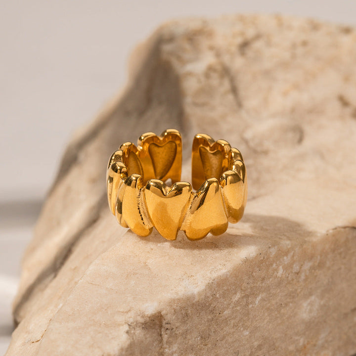 Lucas & Lèa Paris | Bague cœurs infini
