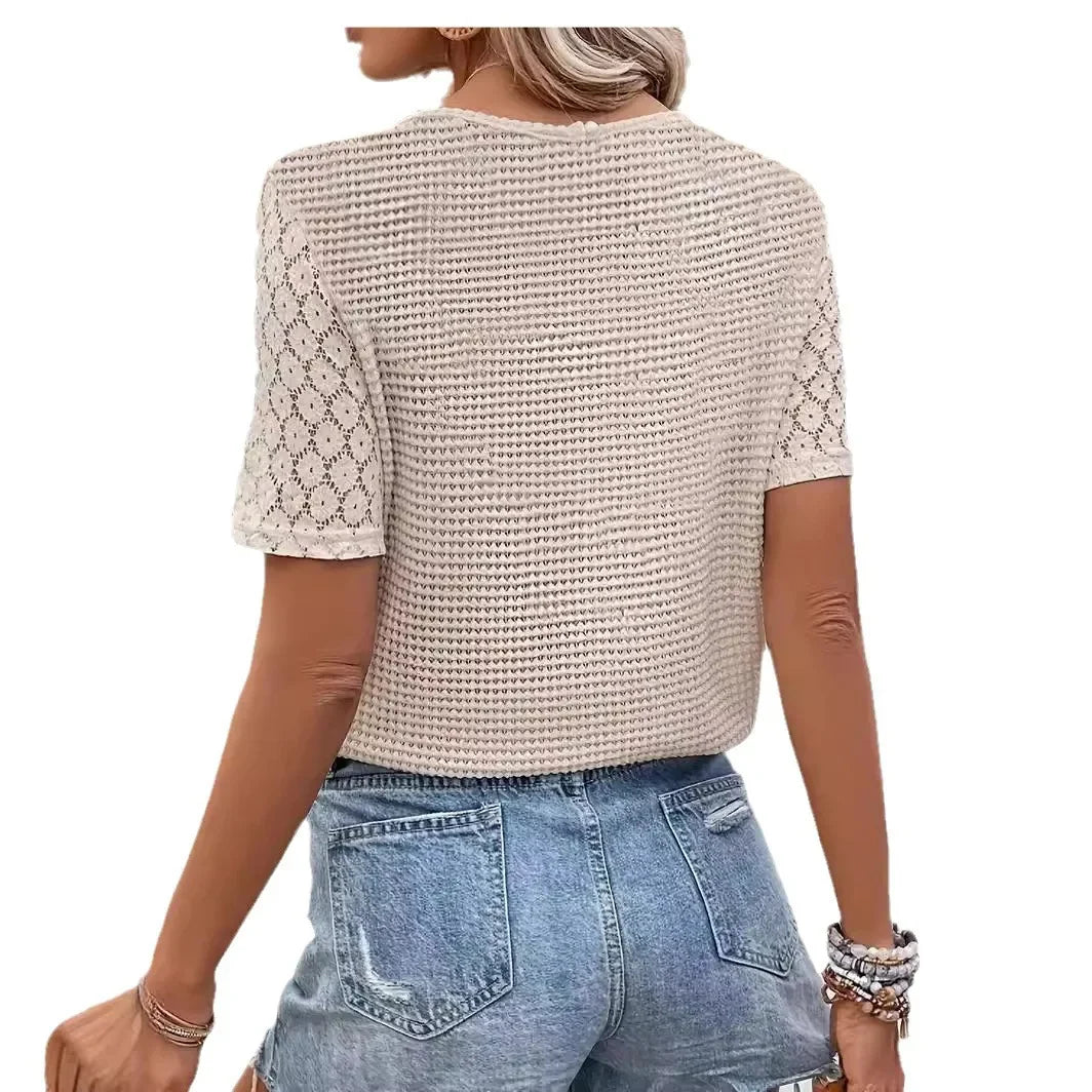 Lucy | Élégant T-Shirt Été Décontracté pour Femmes