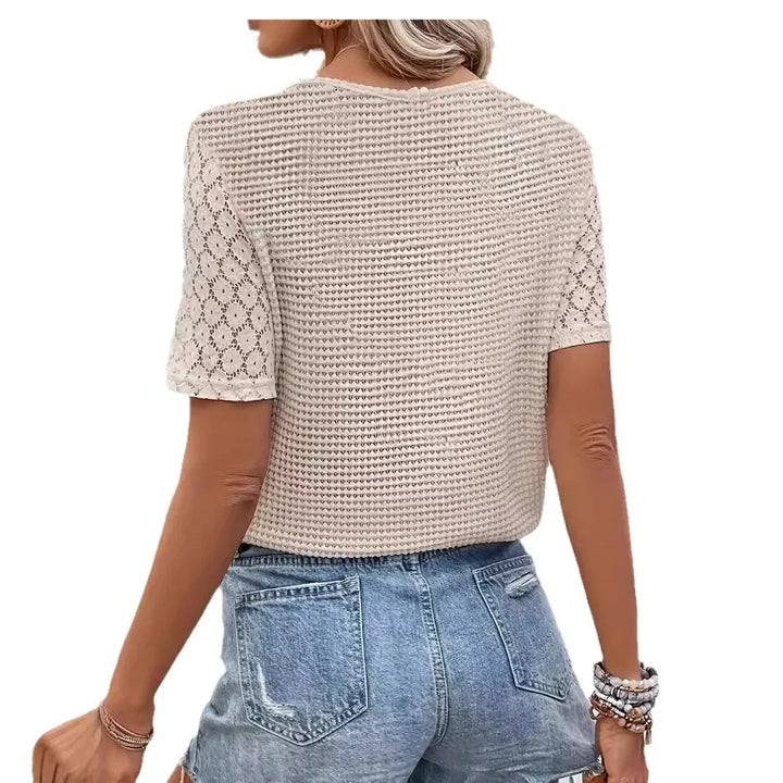 Lucy | Élégant T-Shirt Été Décontracté pour Femmes