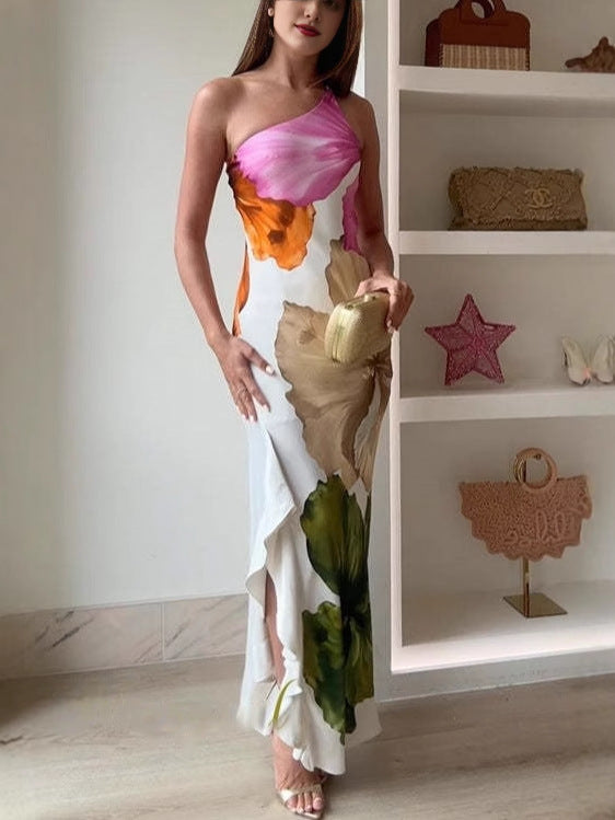 Flore | Robe Maxi Fleurie Multicolore