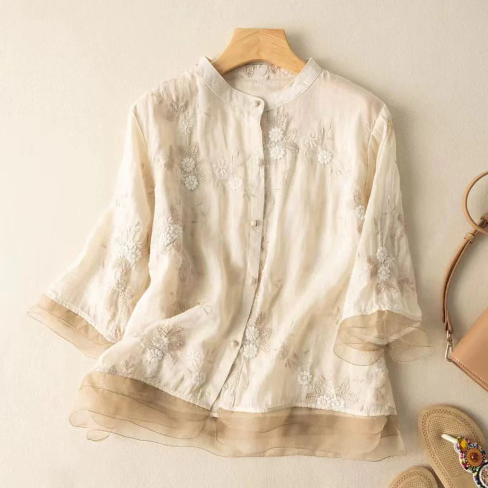 Nicole | Blouse en Coton Léger