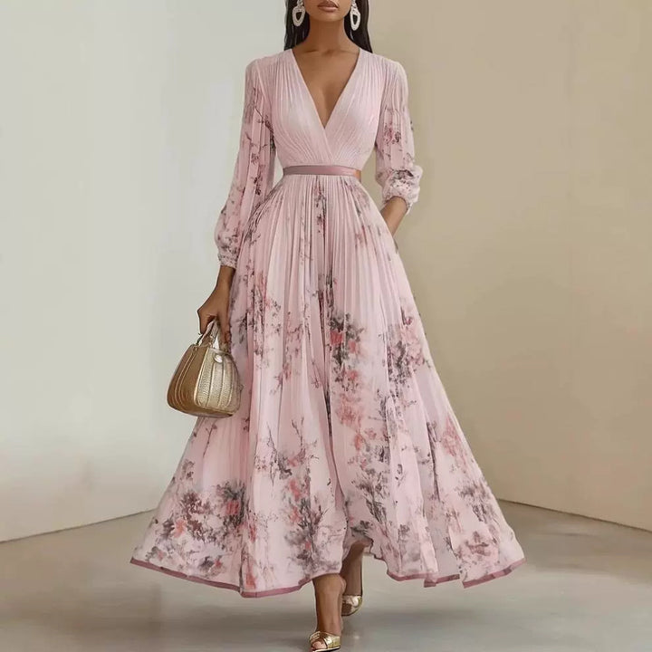 Nouvelle- robe longue à manches