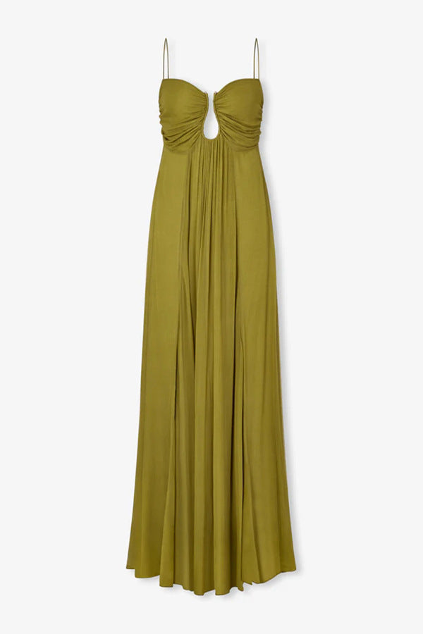 Taylor | Robe d'invité verte élégante