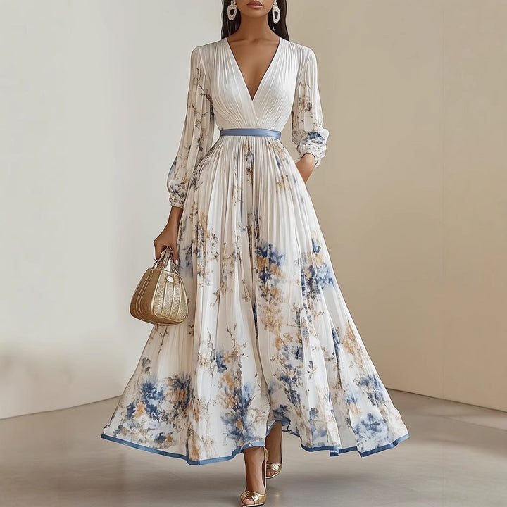 Nouvelle- robe longue à manches