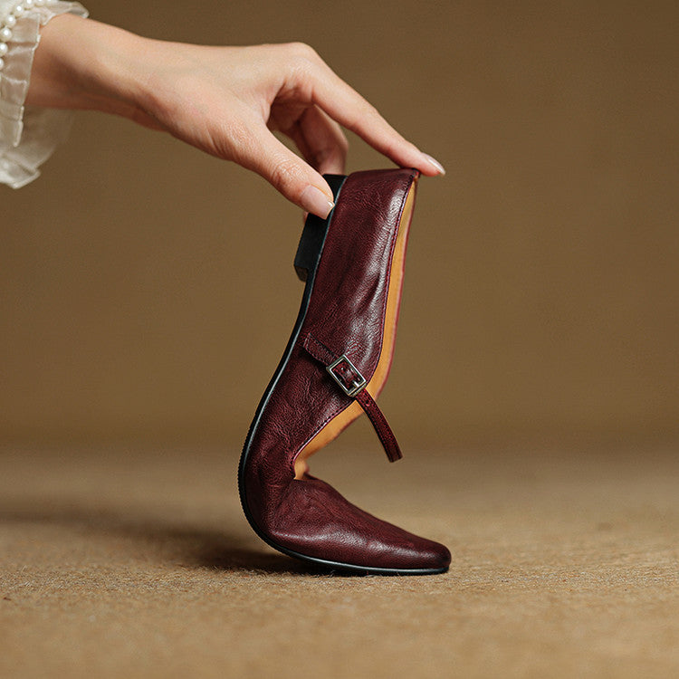 Orella – mules en cuir authentique