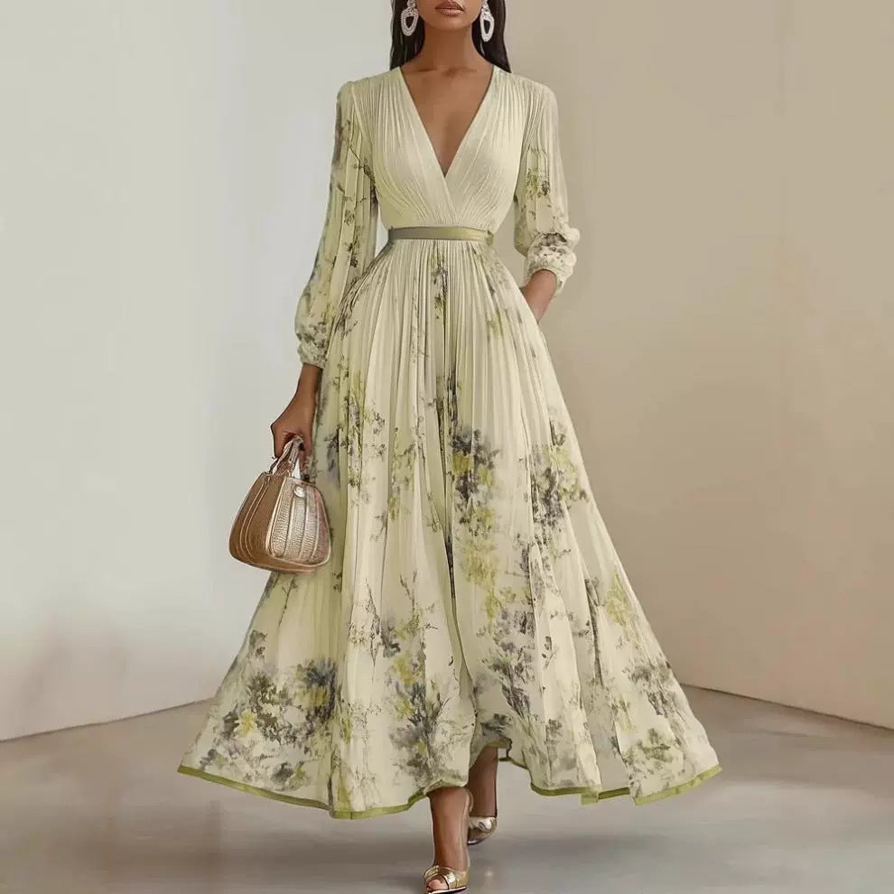 Nouvelle- robe longue à manches