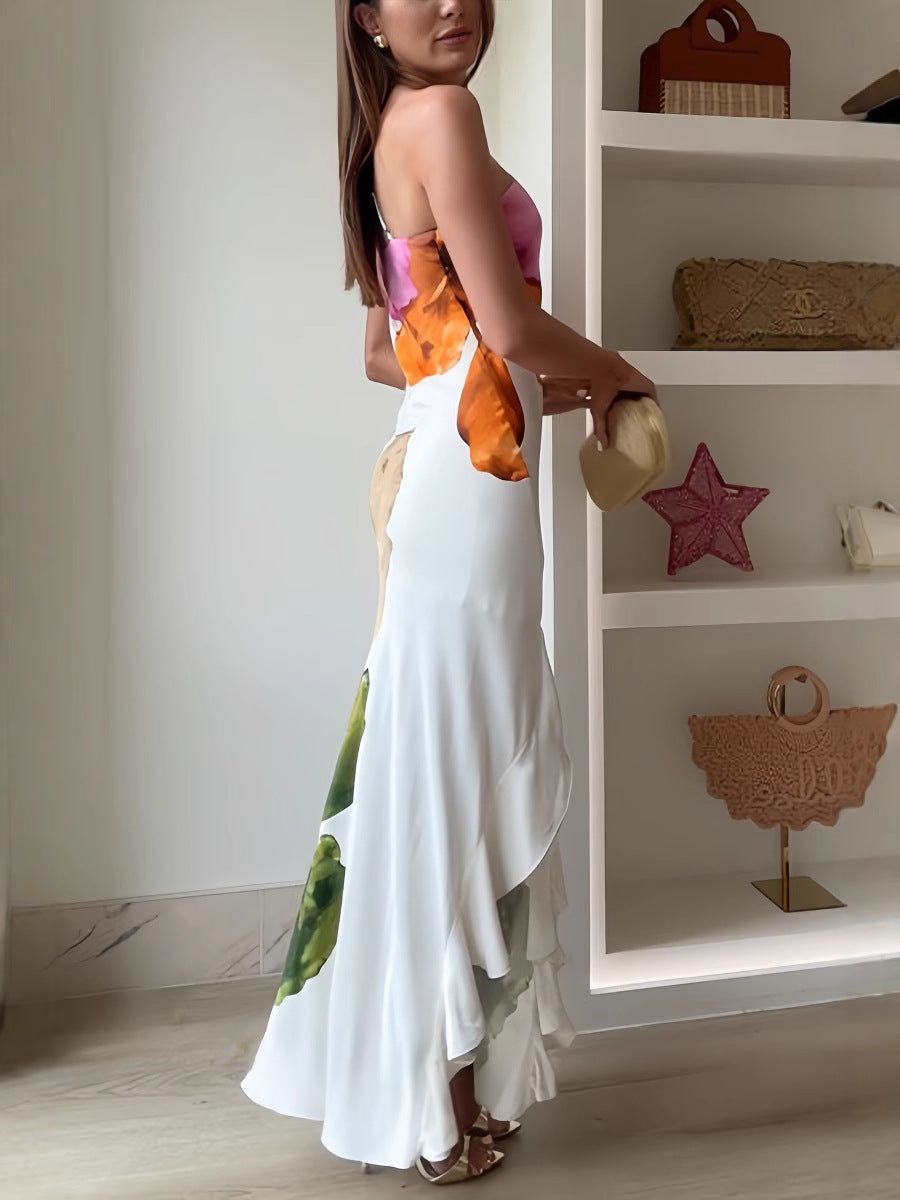 Flore | Robe Maxi Fleurie Multicolore