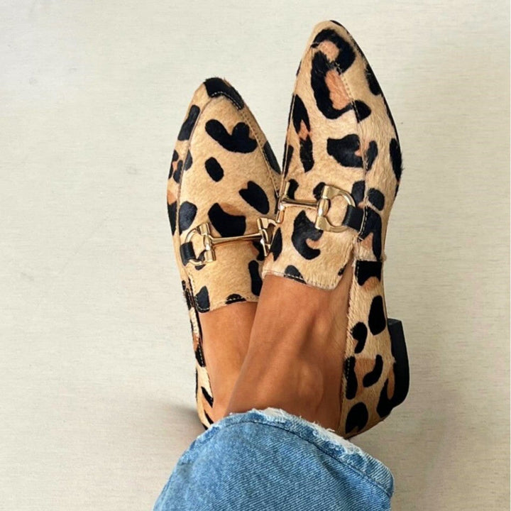 Abigail™ | Ballerines Luxe Imprimé Léopard