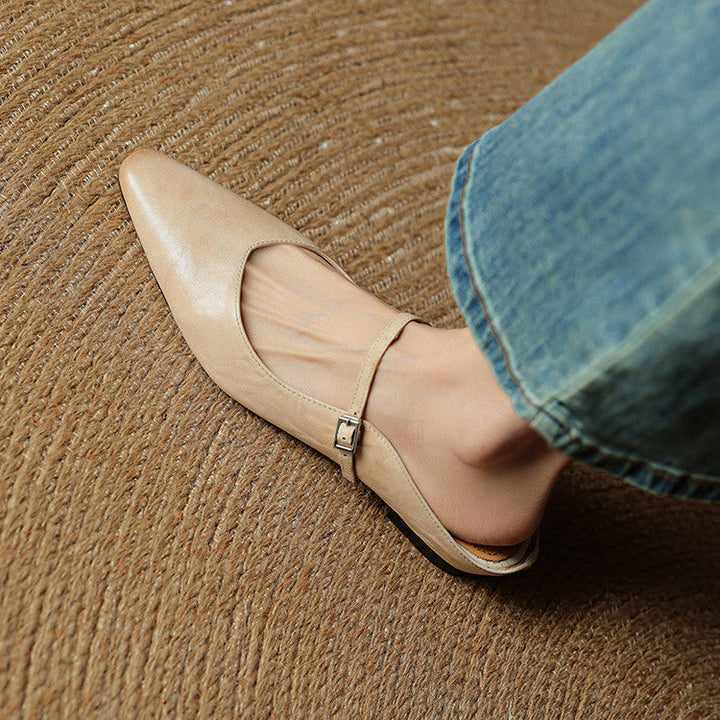 Orella – mules en cuir authentique