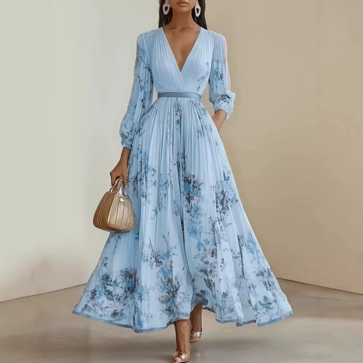 Nouvelle- robe longue à manches