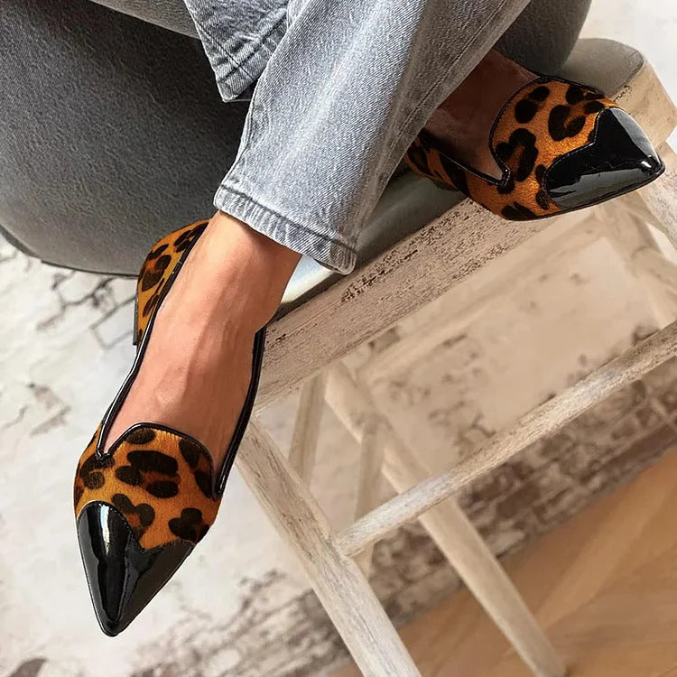 Emeryn™ | Ballerines Imprimé Animal