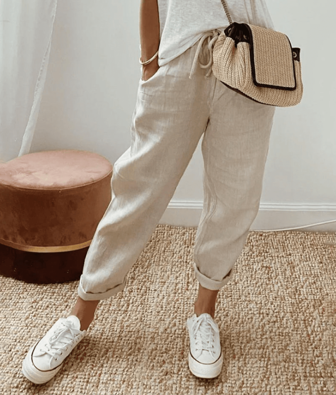 Lucas & Léa Paris PANTALON ÉLÉGANT POUR FEMME