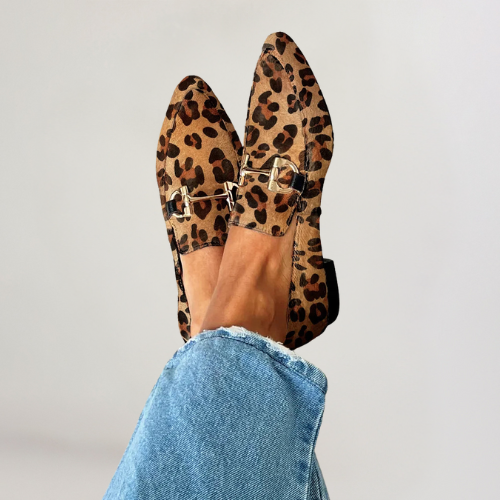 Juul | Mocassins sophistiqués avec imprimé et détails subtils