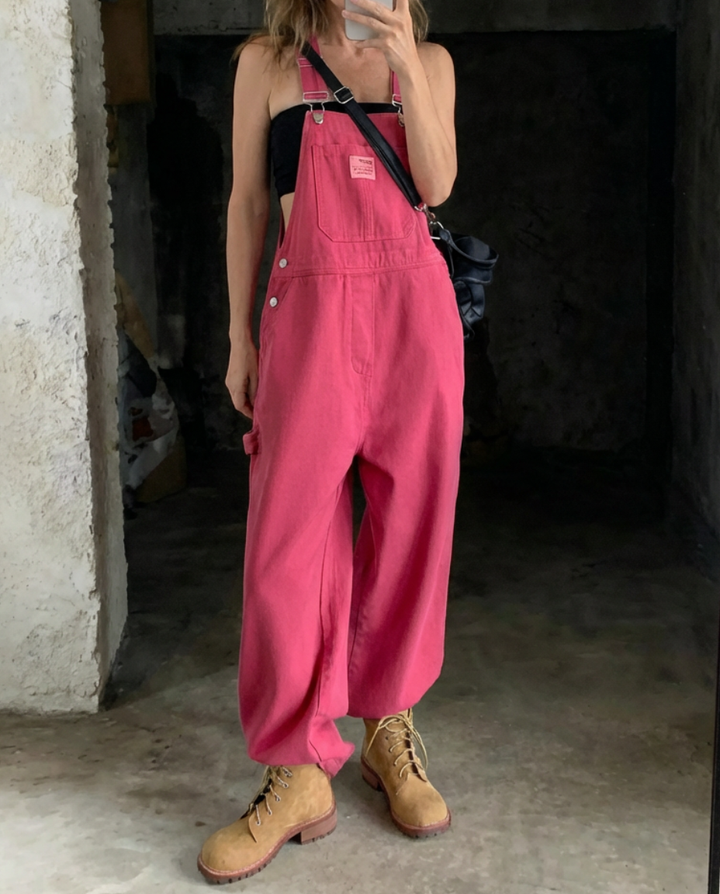 Chloe | Salopette à Jambes Larges