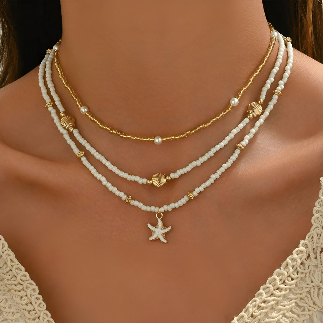 Lucas & Lèa Paris | Collier à 3 Rangs