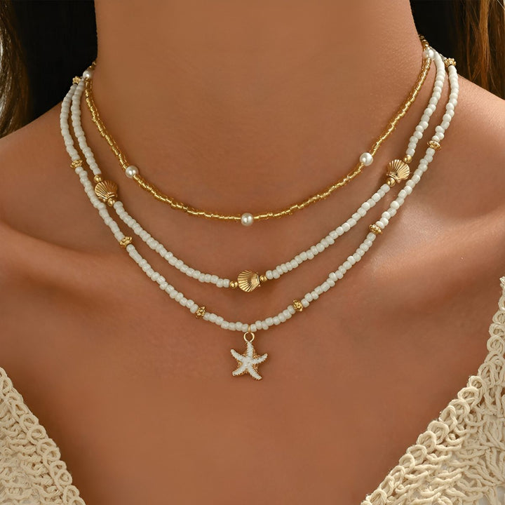 Lucas & Lèa Paris | Collier à 3 Rangs