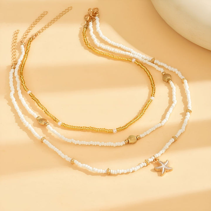 Lucas & Lèa Paris | Collier à 3 Rangs