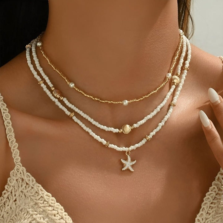 Lucas & Lèa Paris | Collier à 3 Rangs