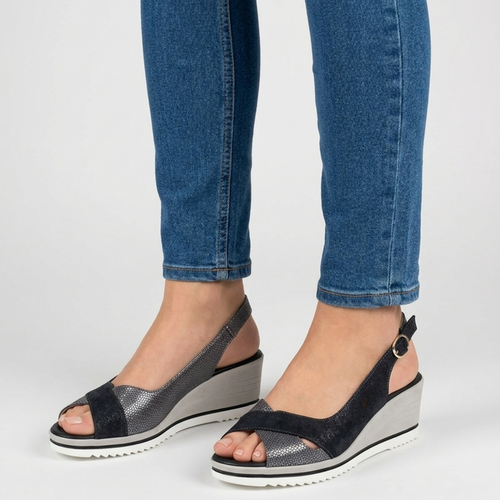 Francesca | Sandale de confort pour femme avec talon