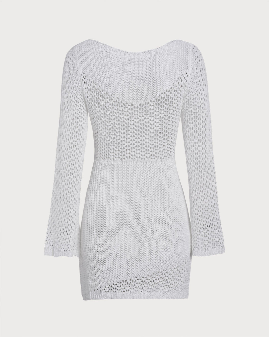 Couverture en Crochet Blanc
