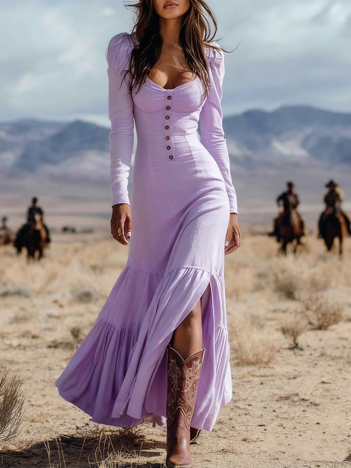 Ribelle - Robe western à silhouette élancée