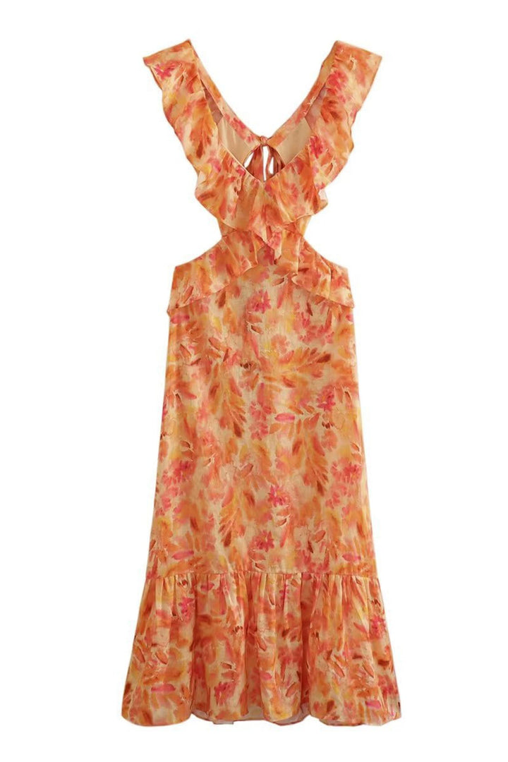 Yafit™ | Robe à volants florale