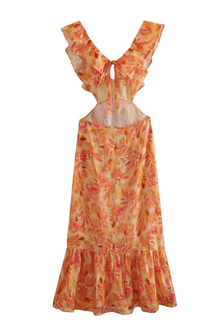 Yafit™ | Robe à volants florale