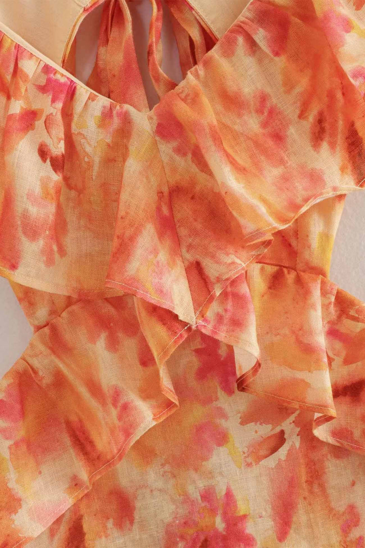 Yafit™ | Robe à volants florale