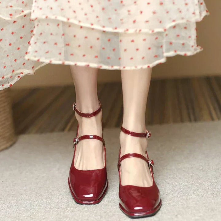 Eva | Chaussures à talons orthopédiques avec sangle autour de la cheville
