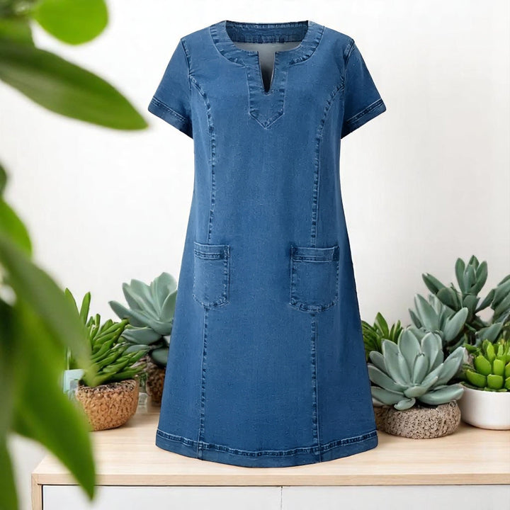 Liz™ | Robe en Jean Quotidienne