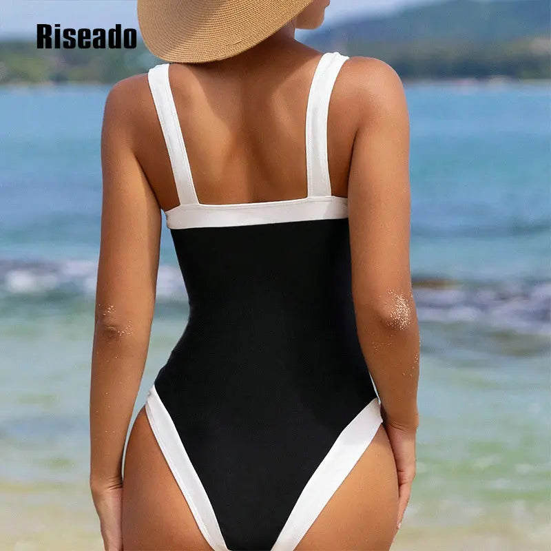 Maillot de Bain Une Pièce Sculptant Rétro