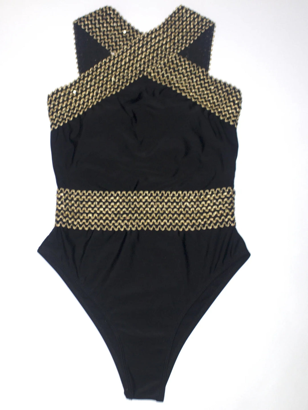 Maillot de Bain Une Pièce Maintien Renforcé Bretelles Croisées