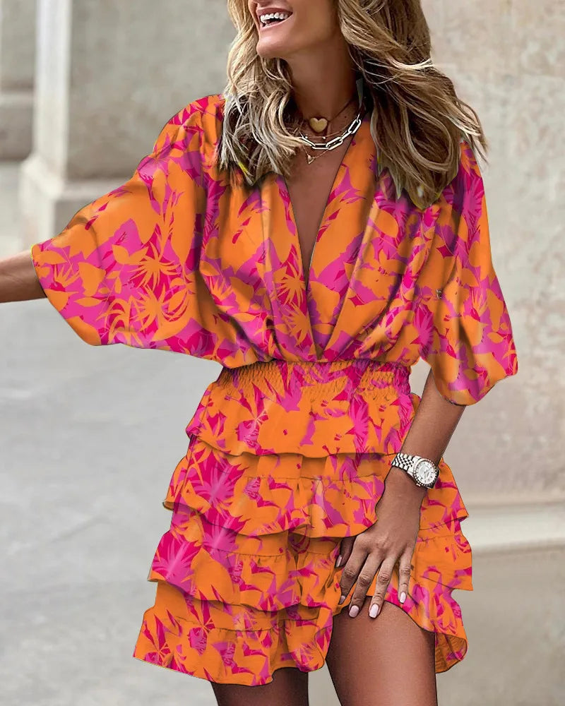 Robe de  Femme Décolleté en V