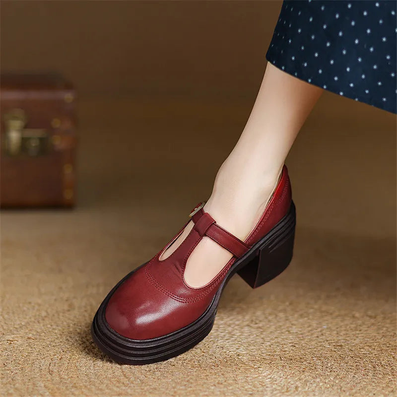 Olivia | Chaussures de salon orthopédiques à semelle épaisse