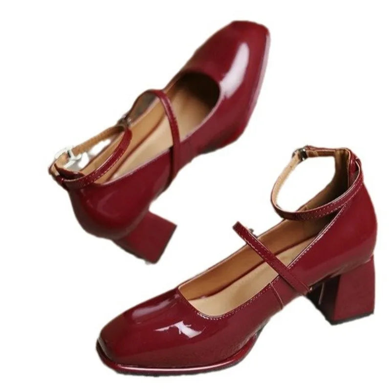 Eva | Chaussures à talons orthopédiques avec sangle autour de la cheville