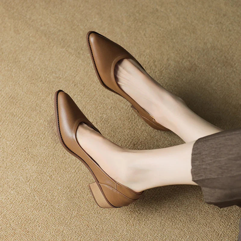 Sofía | Chaussures orthopédiques à talon moyen