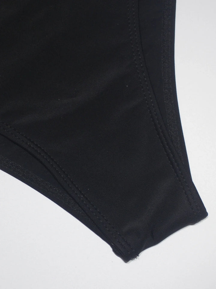 Maillot de Bain Une Pièce Maintien Renforcé Bretelles Croisées